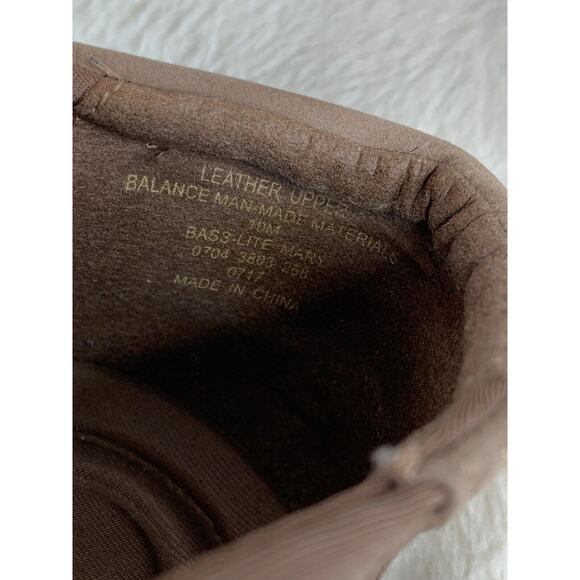 G.H. Bass & Co. Womens Taupe Suede Flats Size 10 - Picture 9 of 10